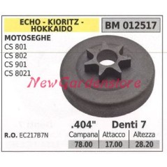 ECHO chainsaw engine sprocket CS 801 802 901 8021 .404' teeth 7 012517 | NewgardenParts.com