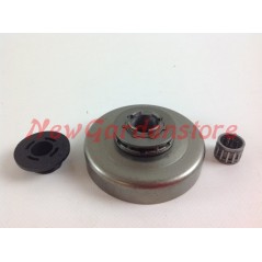 Chainsaw clutch pinion + pump engagement cage HUSQVARNA second version | NewgardenParts.com