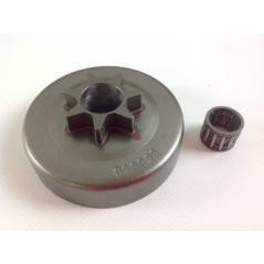 Chainsaw clutch pinion with cage PARTNER 460 656068 | NewgardenParts.com