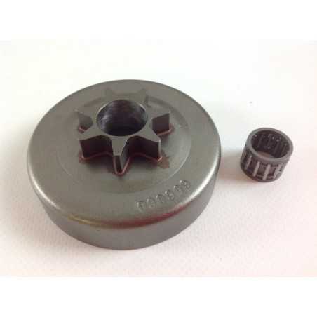 Chainsaw clutch pinion with cage PARTNER 460 656068