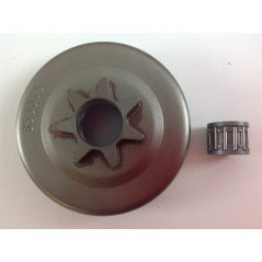 Chainsaw clutch pinion with cage PARTNER 460 656068 | NewgardenParts.com