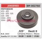 Piñón para motor de motosierra JONSERED 450 455 510 535 325' dientes 8 002760 26950