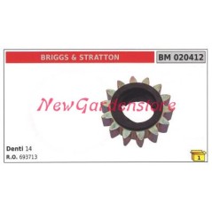 BRIGGS&STRATTON Anlasser Ritzel 14 Zähne 020412 | NewgardenParts.com