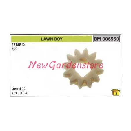 LAWN BOY starting motor pinion D-series 600 teeth 12 006550 | NewgardenParts.com