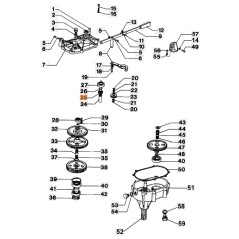 Pignone mototrivella modelli MTL81R MTL85R ORIGINALE EMAK 028200013 | NewgardenParts.com