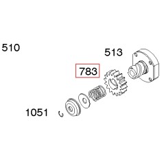 Piñón motor cortacésped ORIGINAL BRIGGS & STRATTON 692353 | NewgardenParts.com