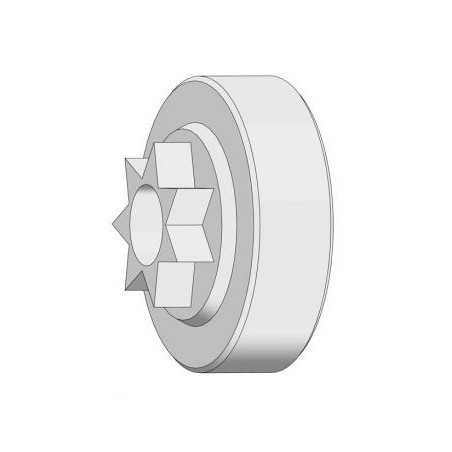 Pignon pour chaîne de tronçonneuse OREGON numéro 7 dents Pas de la chaîne en pouces 0.40