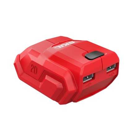 SKIL 3162CA Adaptateur de charge pour batterie au lithium 20V avec 2 ports USB | NewgardenParts.com