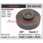 POULAN pignon moteur tronçonneuse 3400 375 3700 3800 4000 395 3/8' dents 7 001703