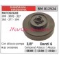 Ritzel SHINDAIWA Kettensägenmotor 300 300S 357 360 377 394 3/8' Zähne 6 012524