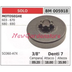 Piñón SÓLO para motor de motosierra 603 670 680 690 3/8' dientes 7 005918 | NewgardenParts.com