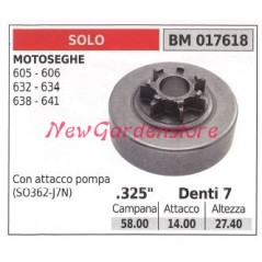 Piñón SÓLO para motor de motosierra 605 606 632 634 638 641,325' dientes 7 017618 | NewgardenParts.com